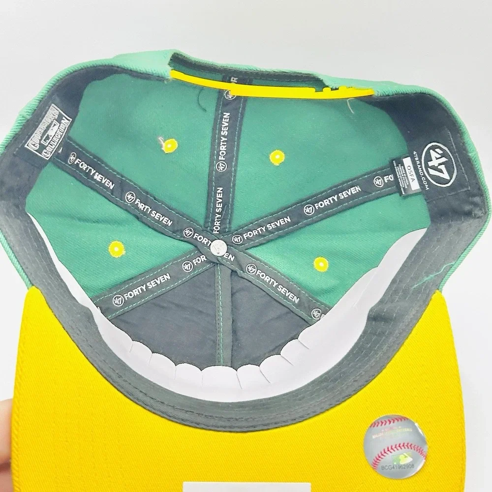 Oakland Athletics '47 Brand Double Header Hitch Hat Cap Snapback Adjustable MLB